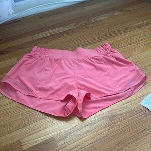 Lululemon Athletica Pink Athletic Shorts Lightweight Moisture-Wicking